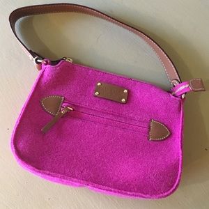 Kate Spade Fuchsia Wool Purse
